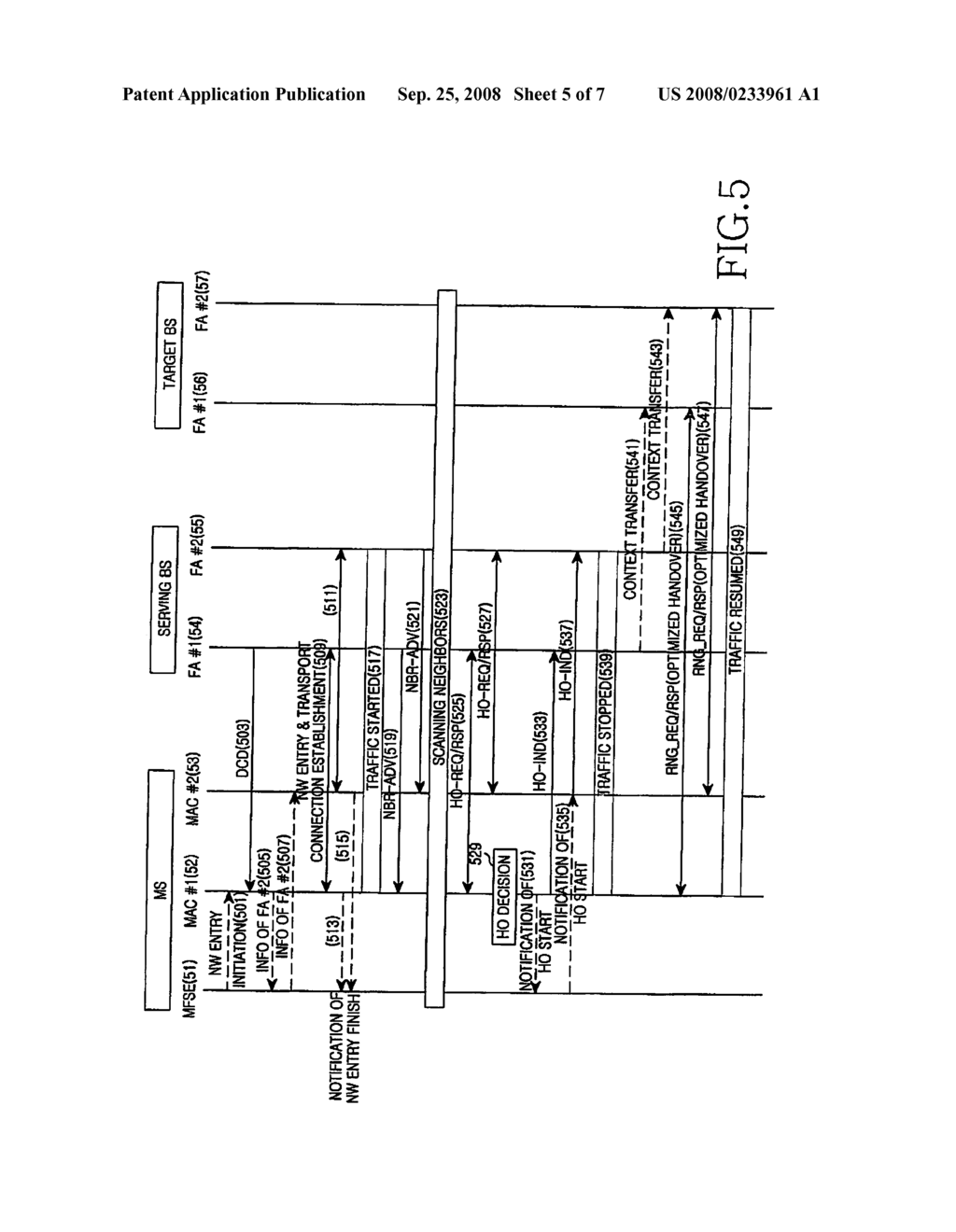 Apparatus and method for performing handover in Broadband wireless communication system - diagram, schematic, and image 06