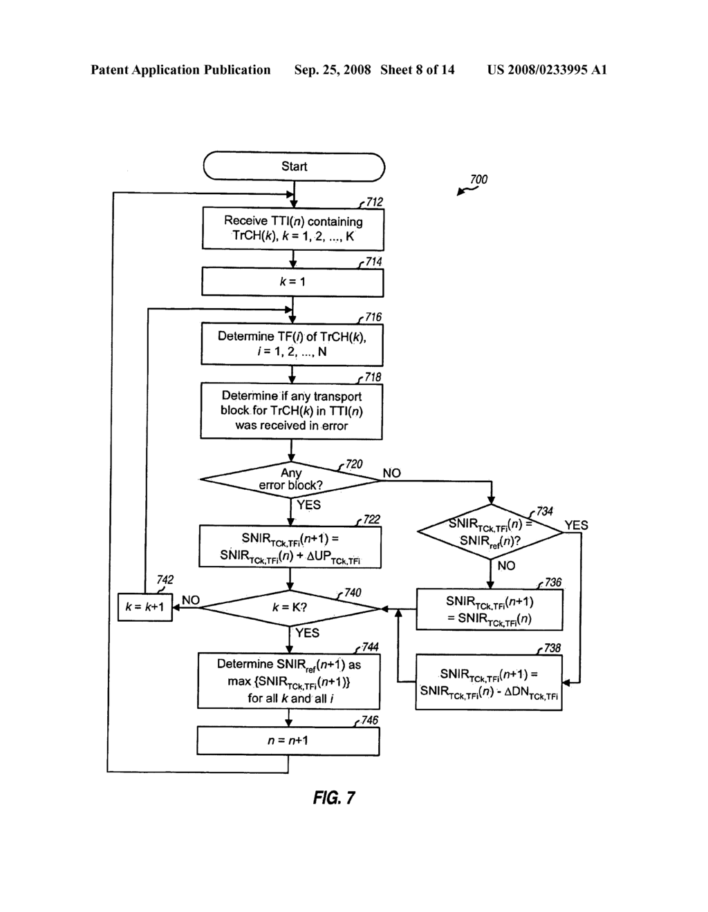 POWER CONTROL FOR A CHANNEL WITH MULTIPLE FORMATS IN A COMMUNICATION SYSTEM - diagram, schematic, and image 09