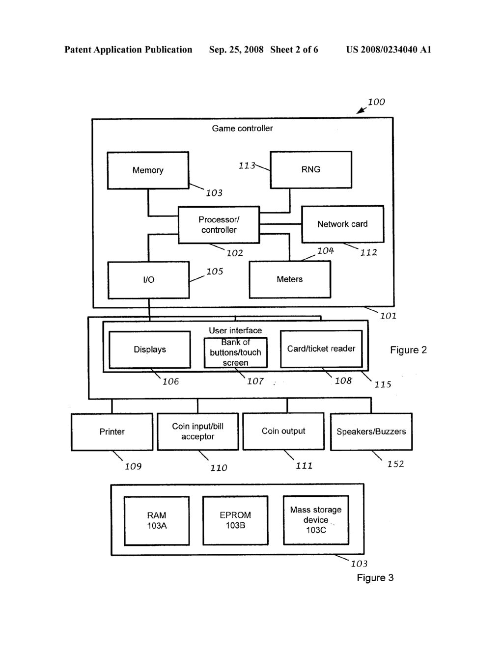 GAMING SYSTEM WITH PROMOTIONAL FEATURE - diagram, schematic, and image 03