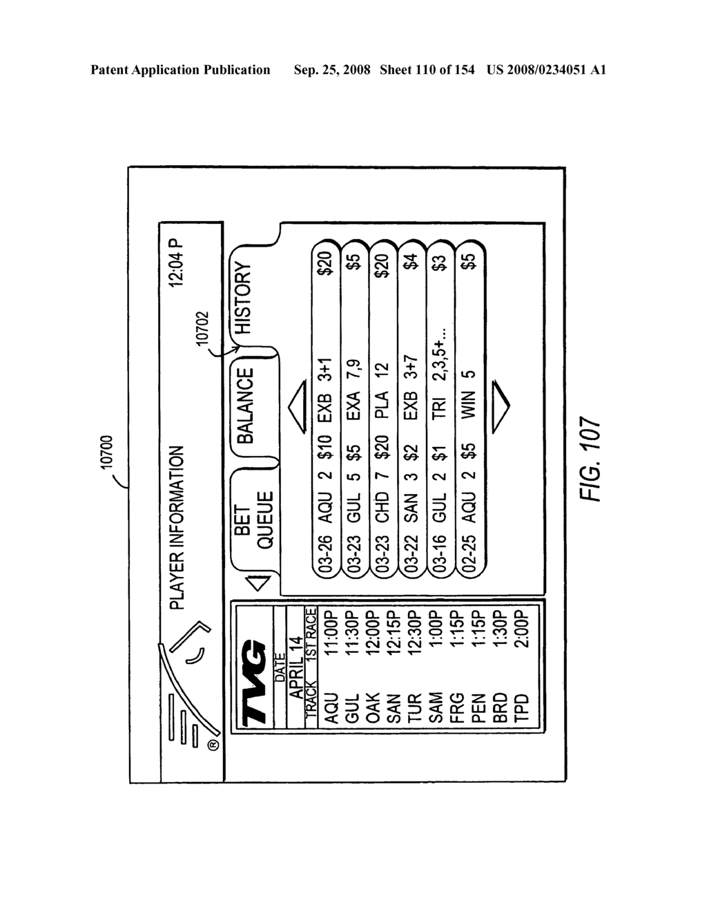 Systems and methods for interactive wagering using multiple types of user interfaces - diagram, schematic, and image 111