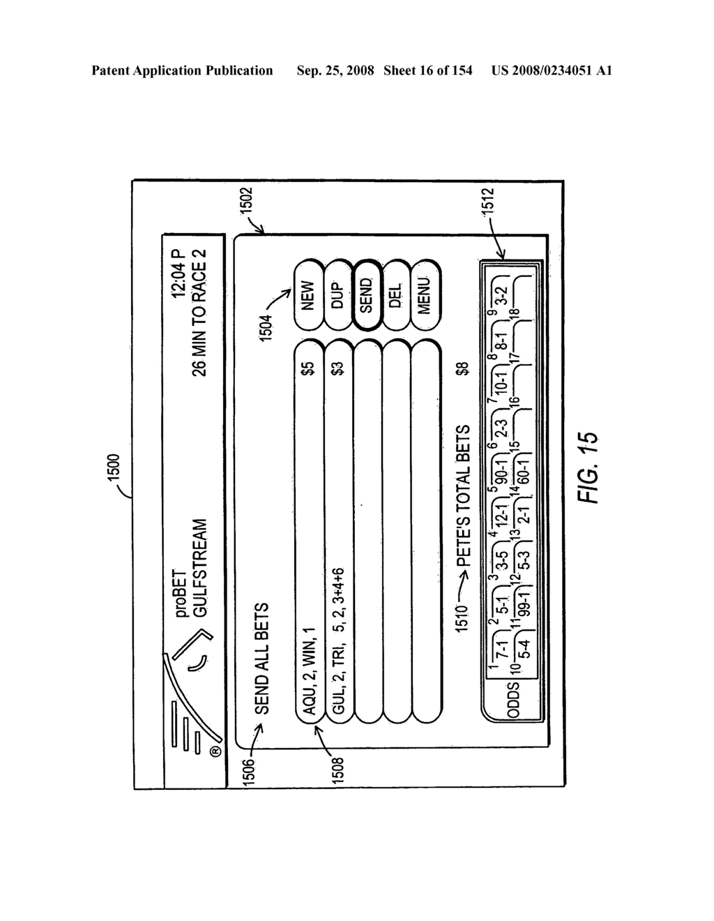 Systems and methods for interactive wagering using multiple types of user interfaces - diagram, schematic, and image 17