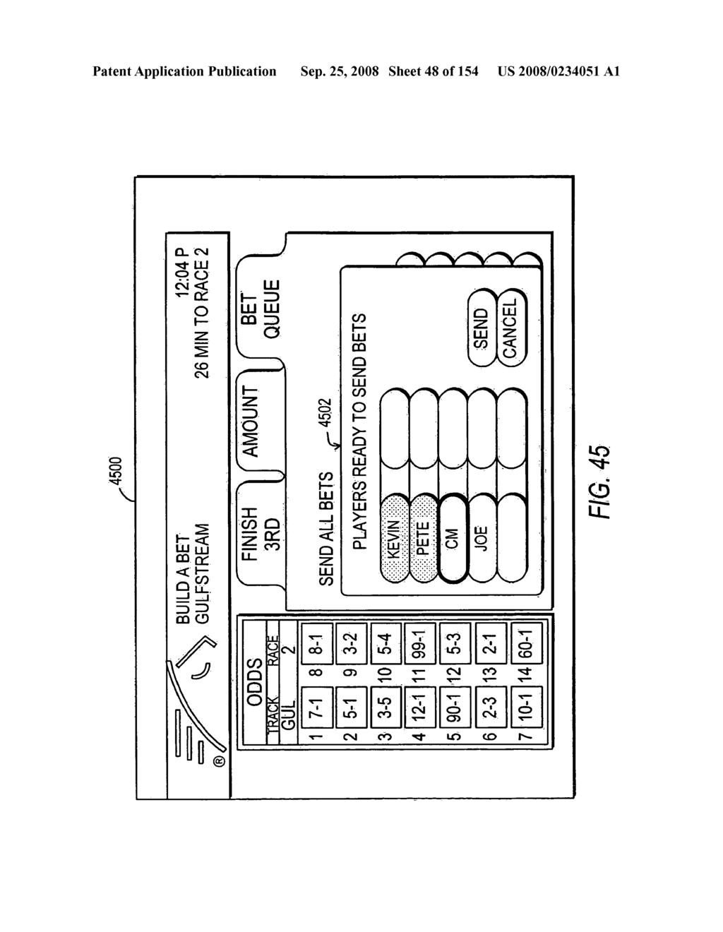 Systems and methods for interactive wagering using multiple types of user interfaces - diagram, schematic, and image 49