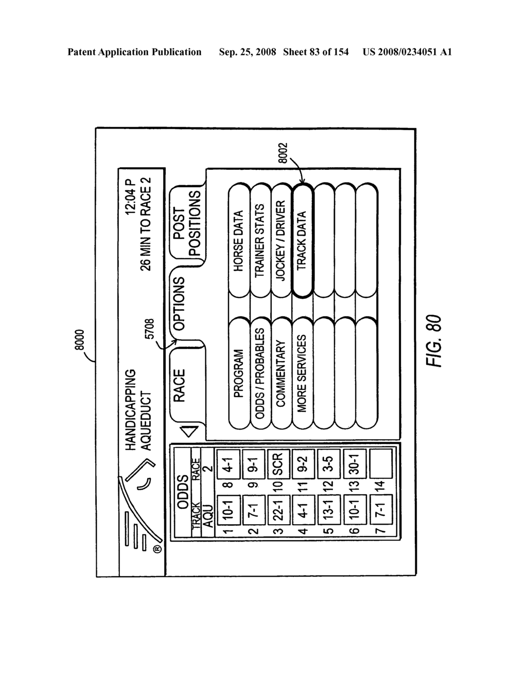 Systems and methods for interactive wagering using multiple types of user interfaces - diagram, schematic, and image 84