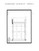 Mid-deck hinged treadmill deck diagram and image