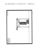 Mid-deck hinged treadmill deck diagram and image