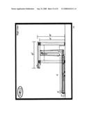 Mid-deck hinged treadmill deck diagram and image