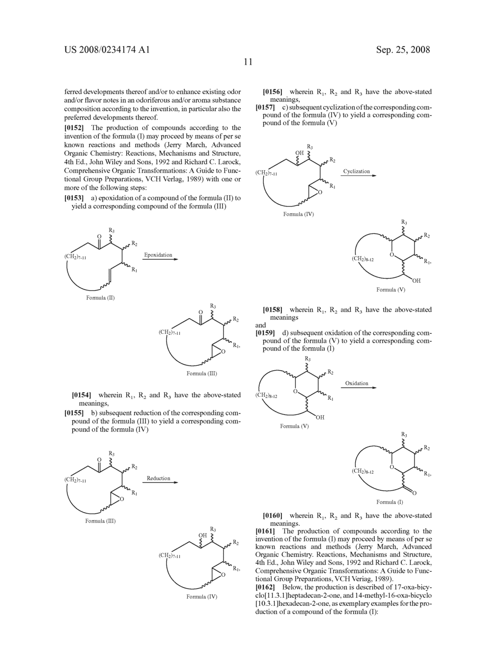 FURANOID AND PYRANOID C14-C18- OXABICYCLOALKANONES AS ODORIFEROUS AND/OR AROMA SUBSTANCES - diagram, schematic, and image 12