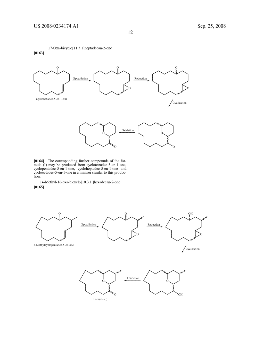 FURANOID AND PYRANOID C14-C18- OXABICYCLOALKANONES AS ODORIFEROUS AND/OR AROMA SUBSTANCES - diagram, schematic, and image 13