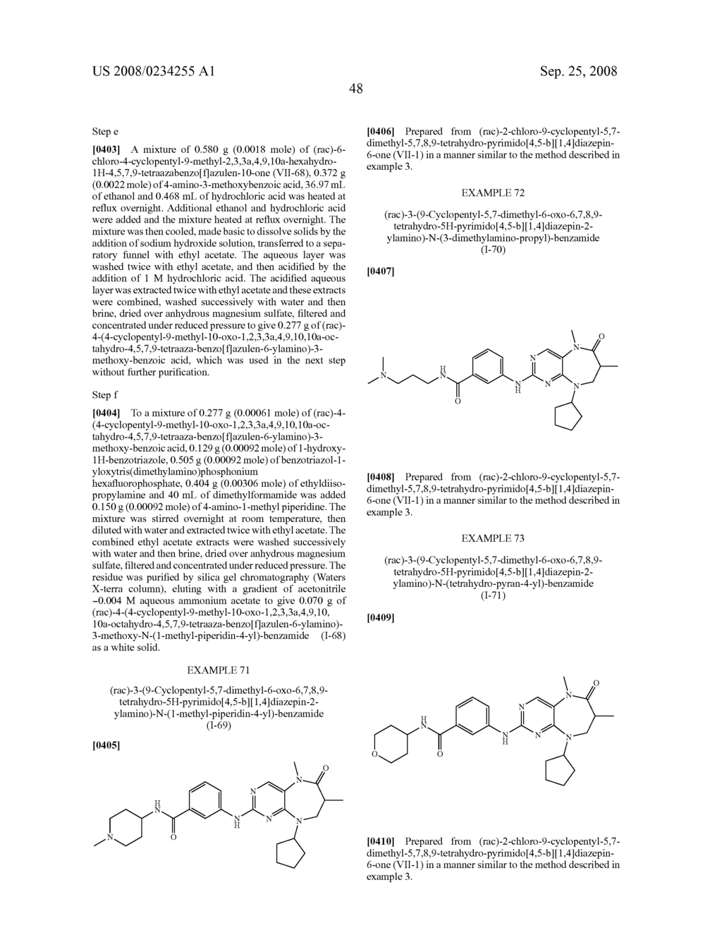 SUBSTITUTED PYRIMIDODIAZEPINES - diagram, schematic, and image 49