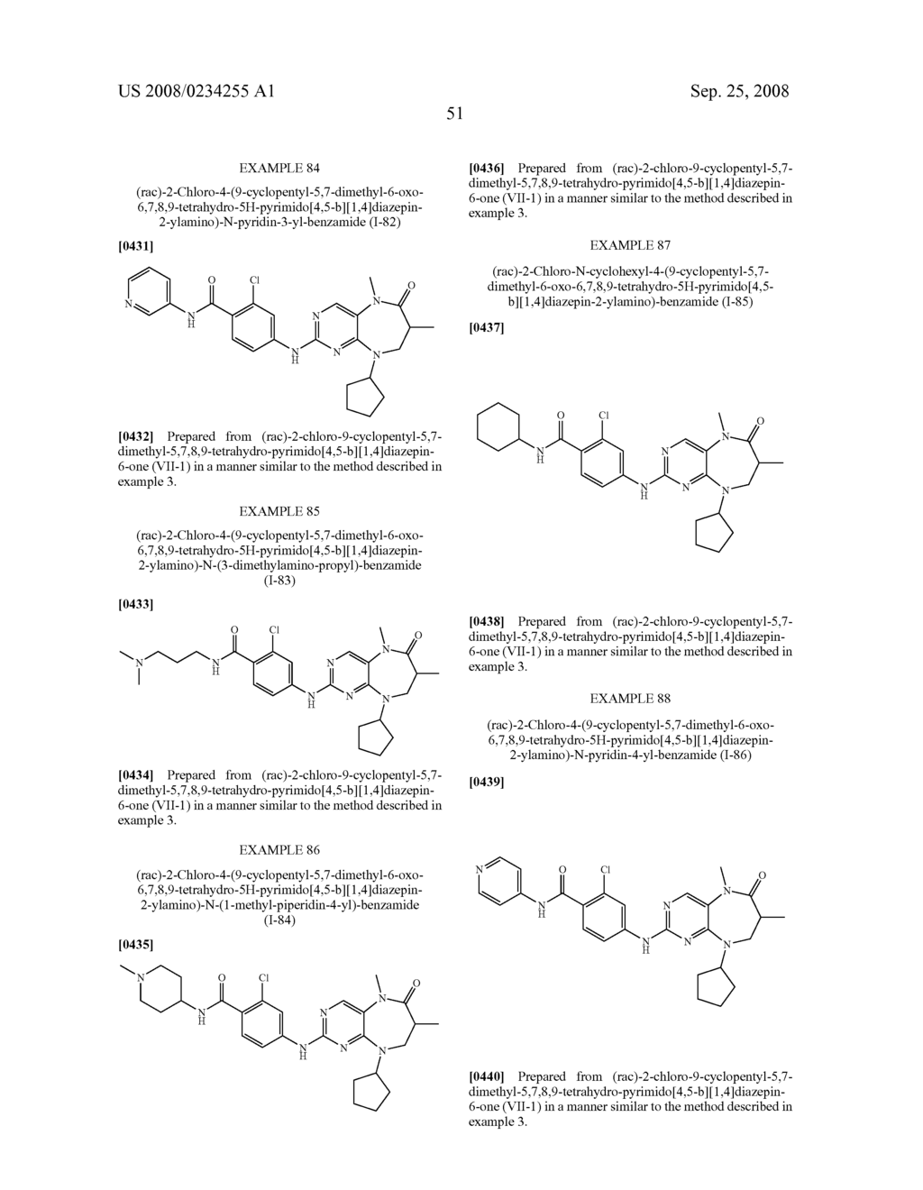 SUBSTITUTED PYRIMIDODIAZEPINES - diagram, schematic, and image 52