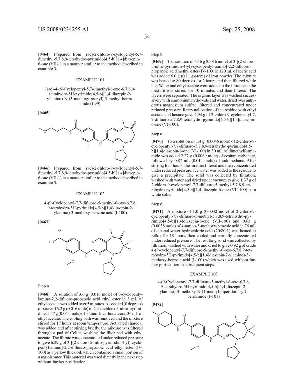 SUBSTITUTED PYRIMIDODIAZEPINES - diagram, schematic, and image 55