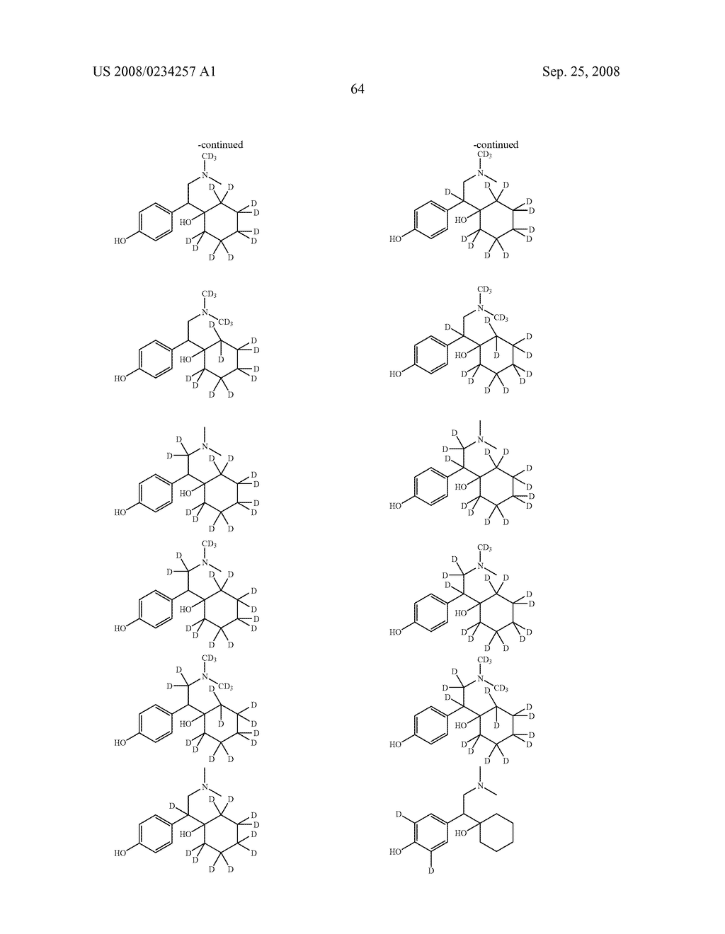 SUBSTITUTED PHENETHYLAMINES WITH SEROTONINERGIC AND/OR NOREPINEPHRINERGIC ACTIVITY - diagram, schematic, and image 80