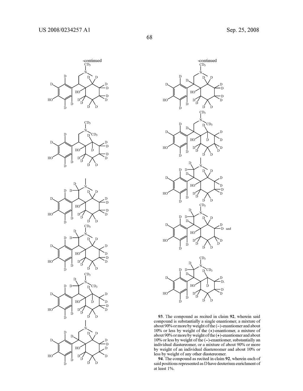 SUBSTITUTED PHENETHYLAMINES WITH SEROTONINERGIC AND/OR NOREPINEPHRINERGIC ACTIVITY - diagram, schematic, and image 84