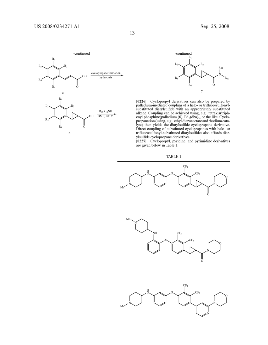Arylphenylamino- and Arylphenylether-Sulfide Derivatives, Useful For the Treatment of Inflammatory and Immune Diseases, and Pharmaceutical Compositions Containing Them - diagram, schematic, and image 14