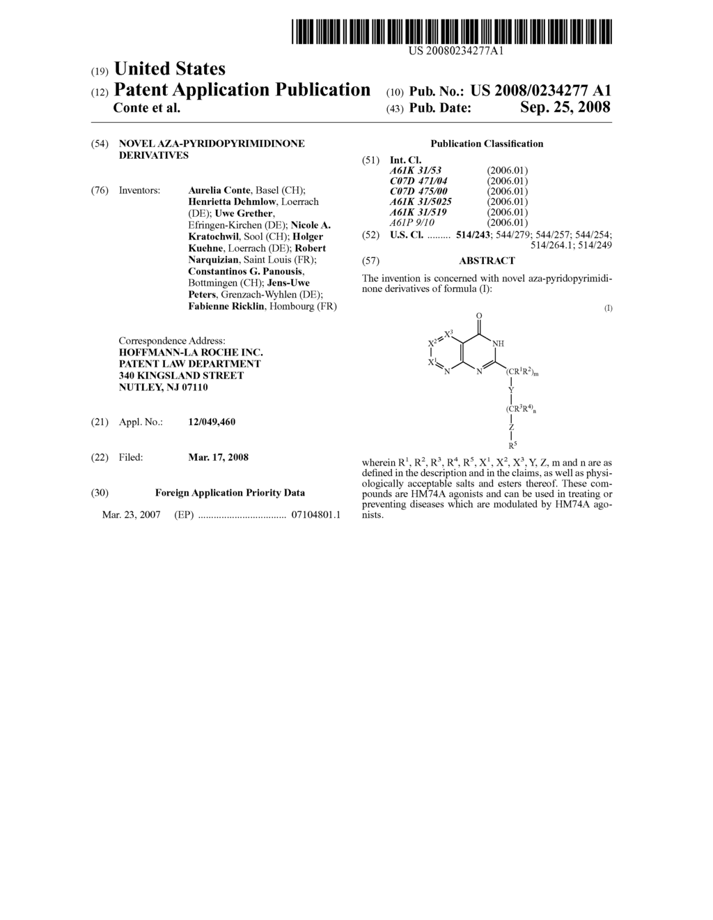 NOVEL AZA-PYRIDOPYRIMIDINONE DERIVATIVES - diagram, schematic, and image 01