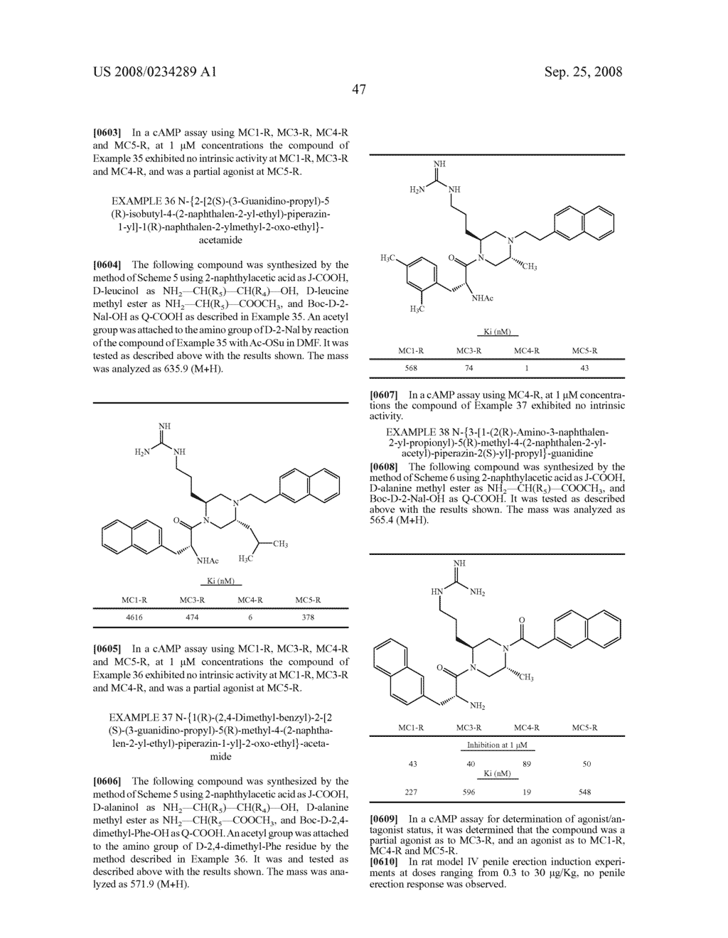 Melanocortin Receptor-Specific Compounds - diagram, schematic, and image 52