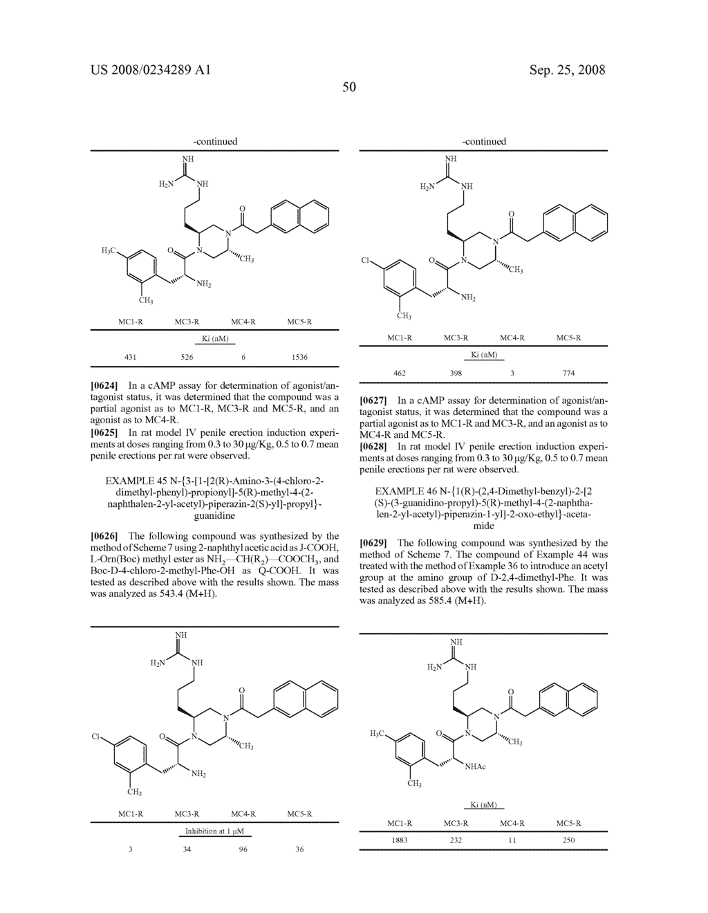 Melanocortin Receptor-Specific Compounds - diagram, schematic, and image 55