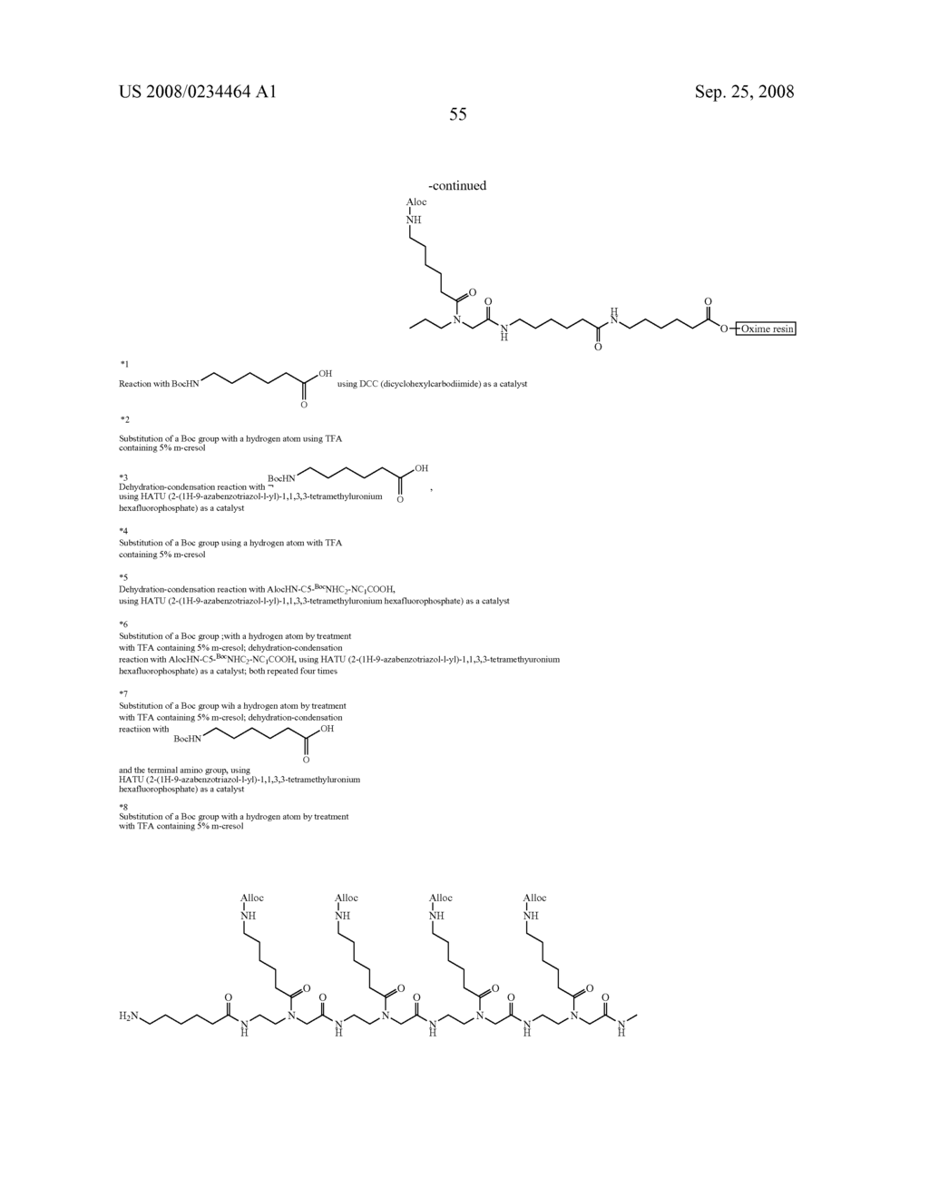 Compound Having Amino Acid Residue or Peptide Residue and Process for Producing the Same - diagram, schematic, and image 57