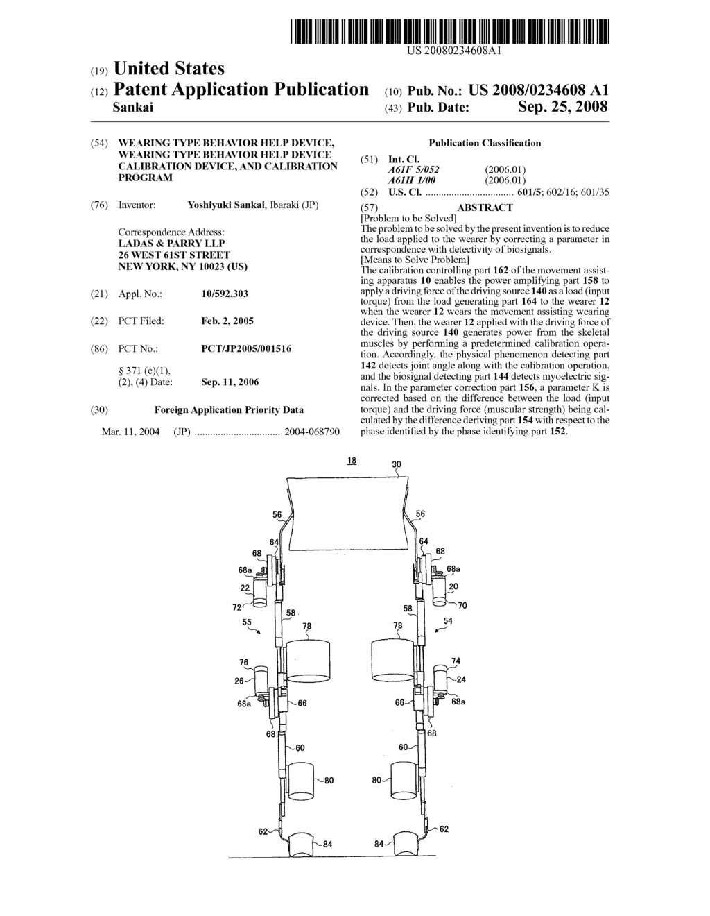 Wearing Type Behavior Help Device, Wearing Type Behavior Help Device Calibration Device, and Calibration Program - diagram, schematic, and image 01