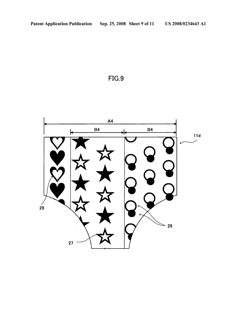 Disposable Diaper and Disposable Diaper Product Package - diagram, schematic, and image 10