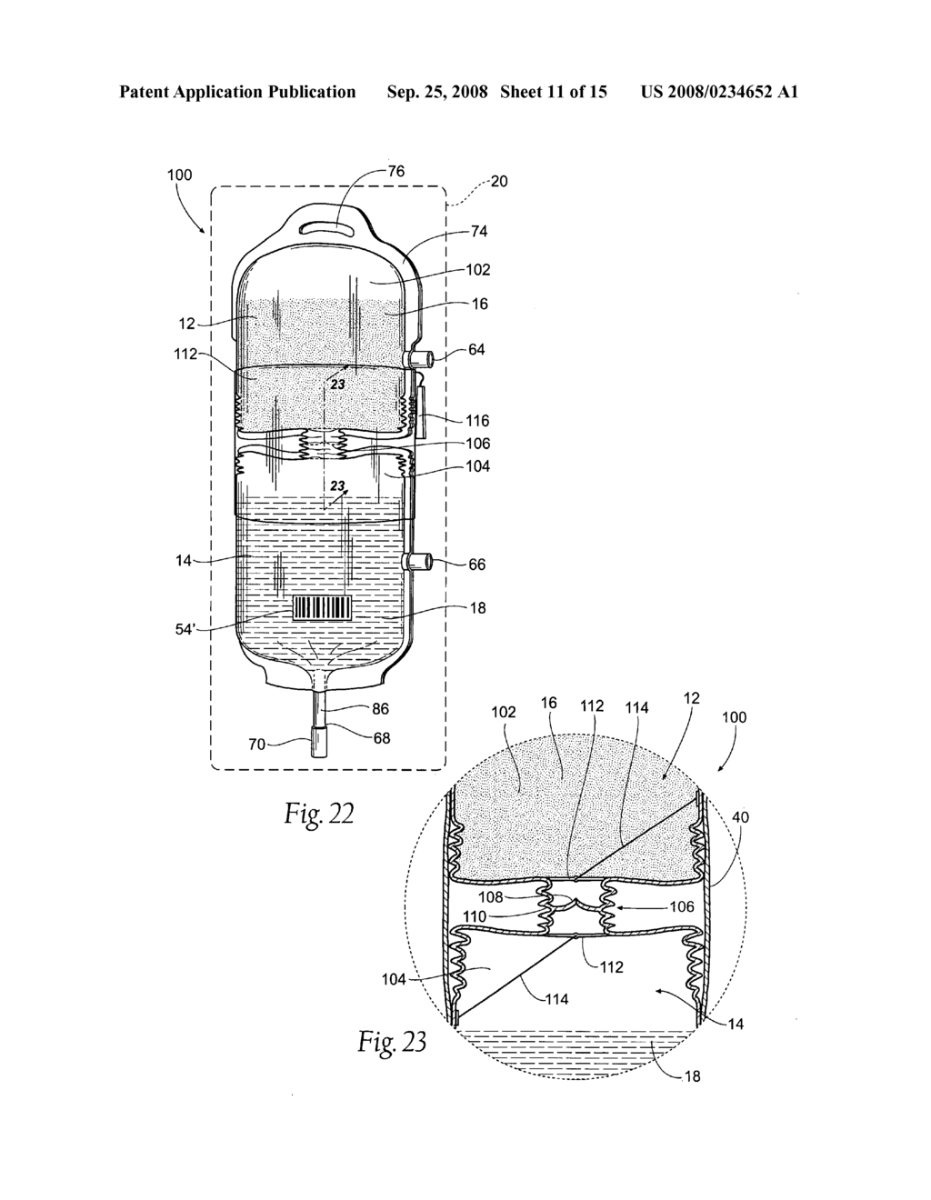 Apparatus and methods for making, storing, and administering freeze-dried materials such as freeze-dried plasma - diagram, schematic, and image 12