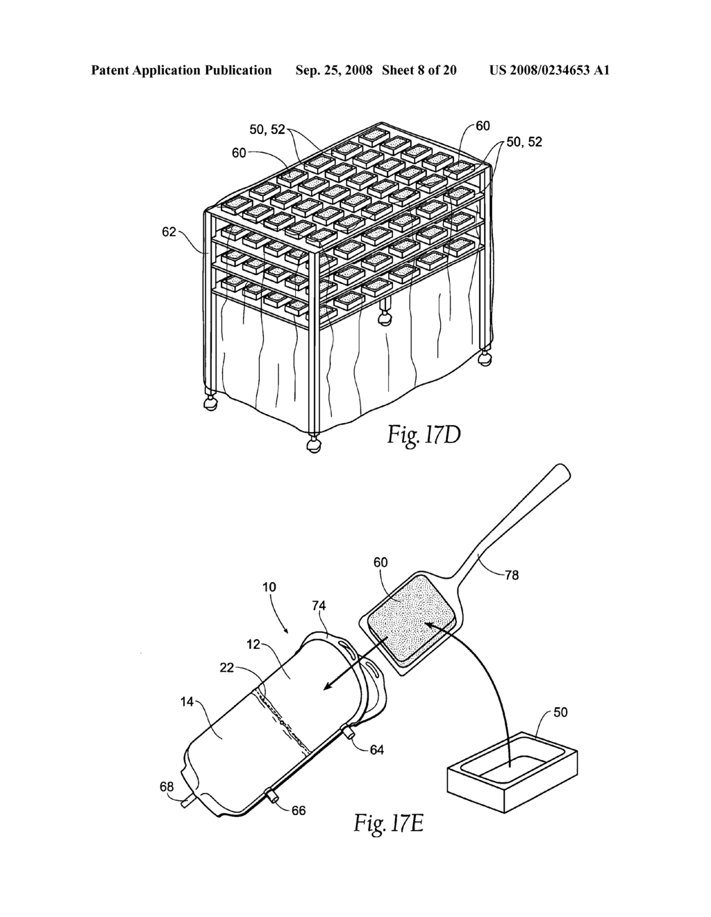 Apparatus and methods for making, storing, and administering freeze-dried materials such as freeze-dried plasma - diagram, schematic, and image 09