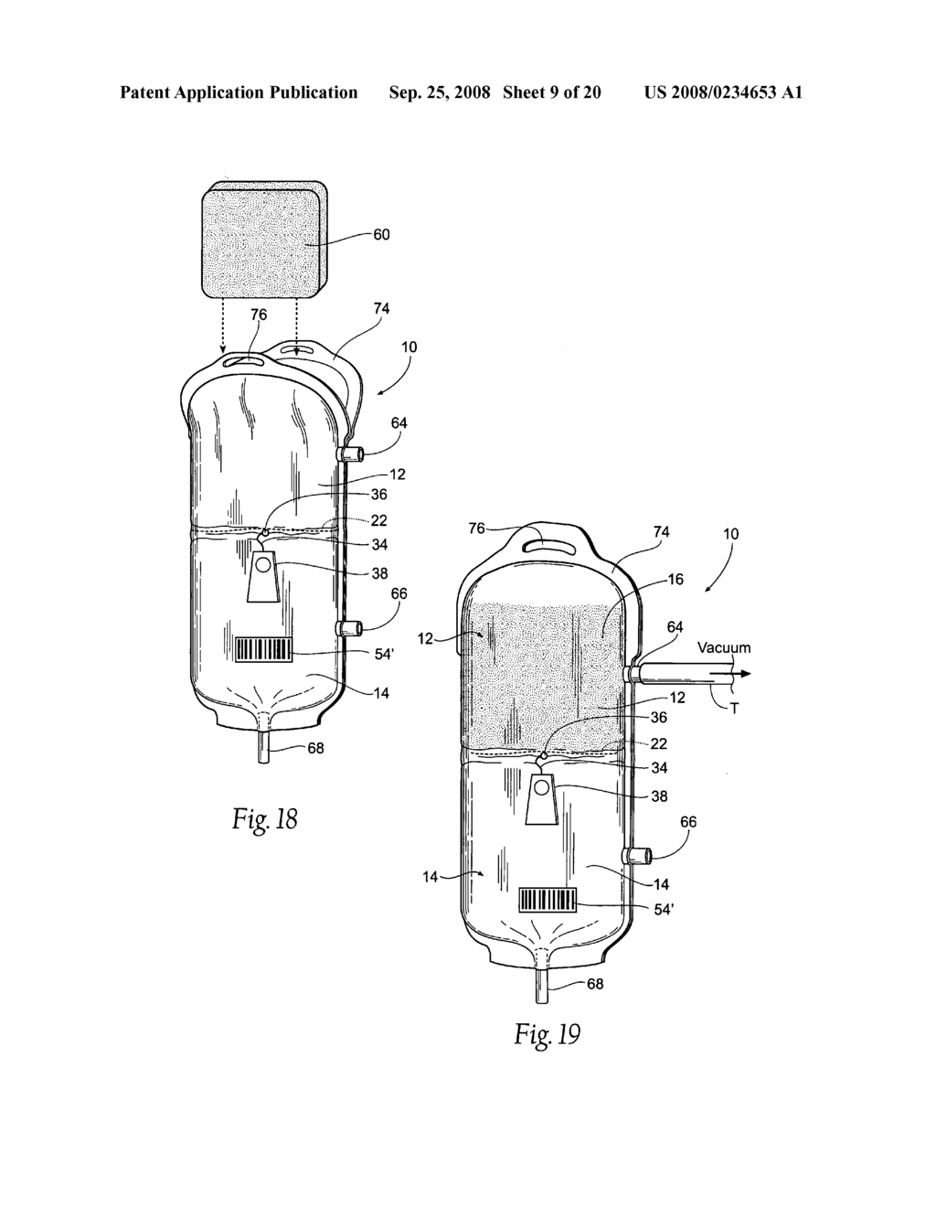 Apparatus and methods for making, storing, and administering freeze-dried materials such as freeze-dried plasma - diagram, schematic, and image 10