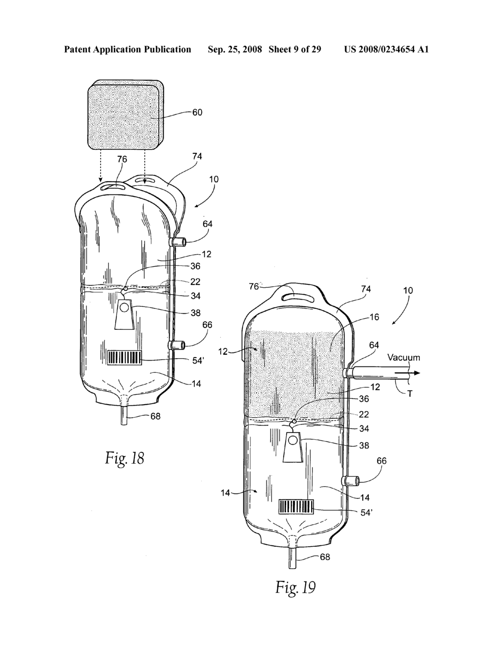 Apparatus and methods for making, storing, and administering freeze-dried materials such as freeze-dried plasma - diagram, schematic, and image 10