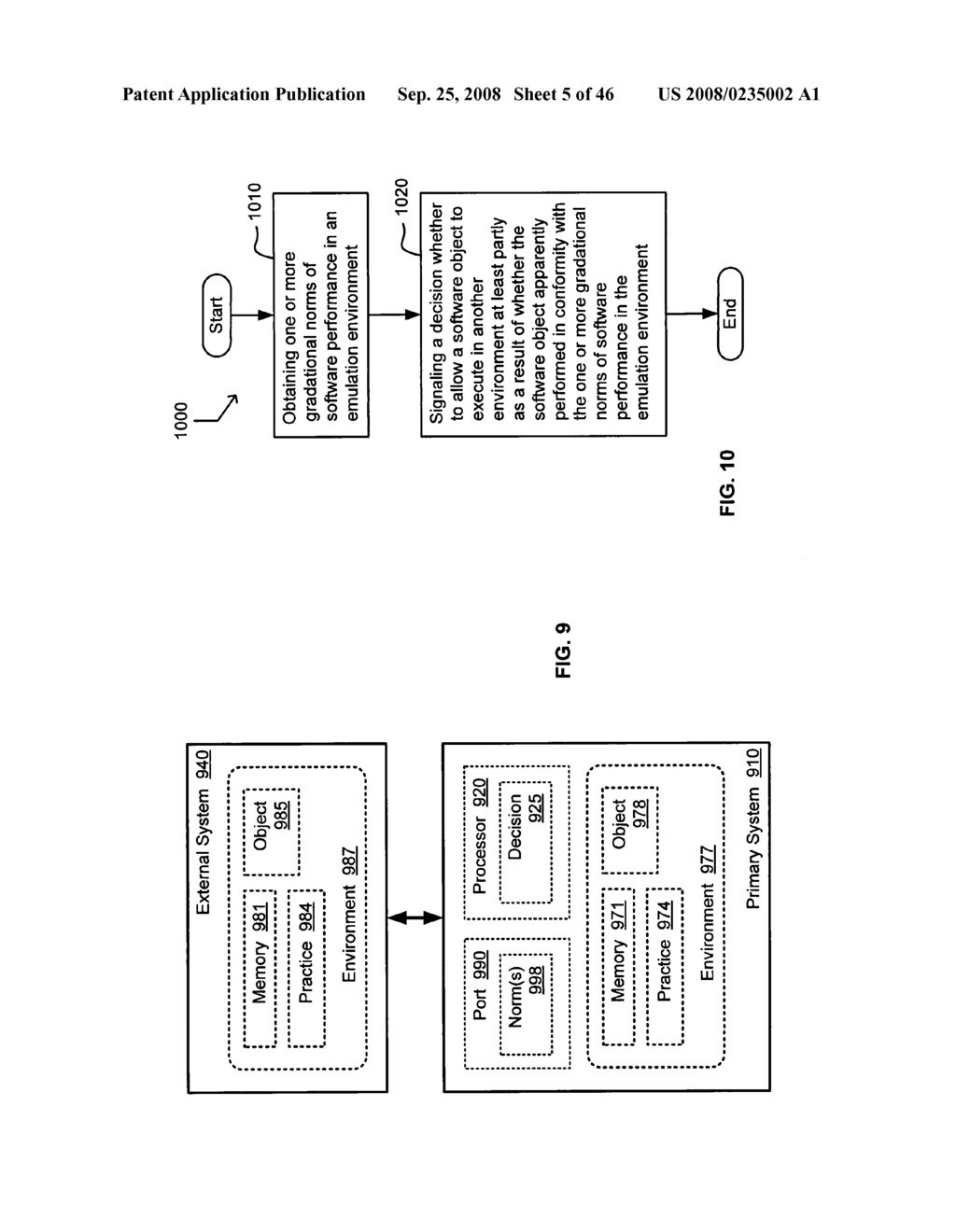 Implementing performance-dependent transfer or execution decisions from service emulation indications - diagram, schematic, and image 06