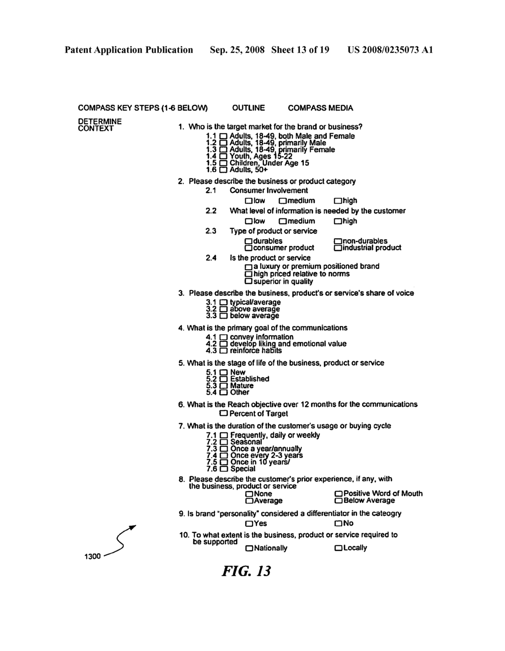 AUTOMATICALLY PRESCRIBING TOTAL BUDGET FOR MARKETING AND SALES RESOURCES AND ALLOCATION ACROSS SPENDING CATEGORIES - diagram, schematic, and image 14