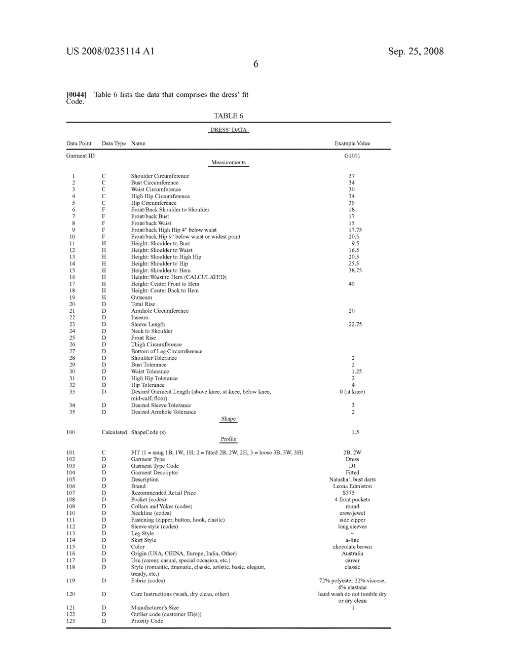 MATCHING THE FIT OF INDIVIDUAL GARMENTS TO INDIVIDUAL CONSUMERS - diagram, schematic, and image 21