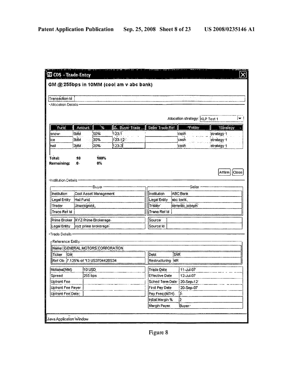 System and method for affirming over the counter derivative trades - diagram, schematic, and image 09