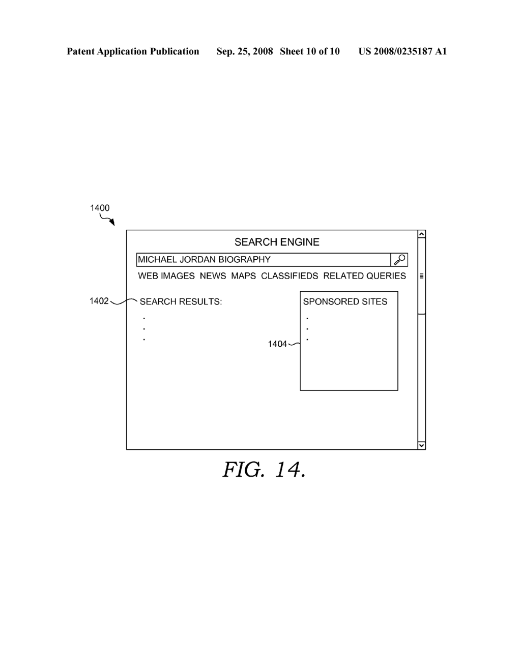 RELATED SEARCH QUERIES FOR A WEBPAGE AND THEIR APPLICATIONS - diagram, schematic, and image 11