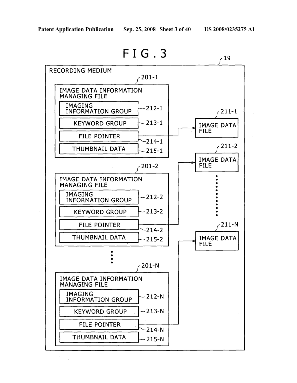 Image Managing Method and Appartus Recording Medium, and Program - diagram, schematic, and image 04