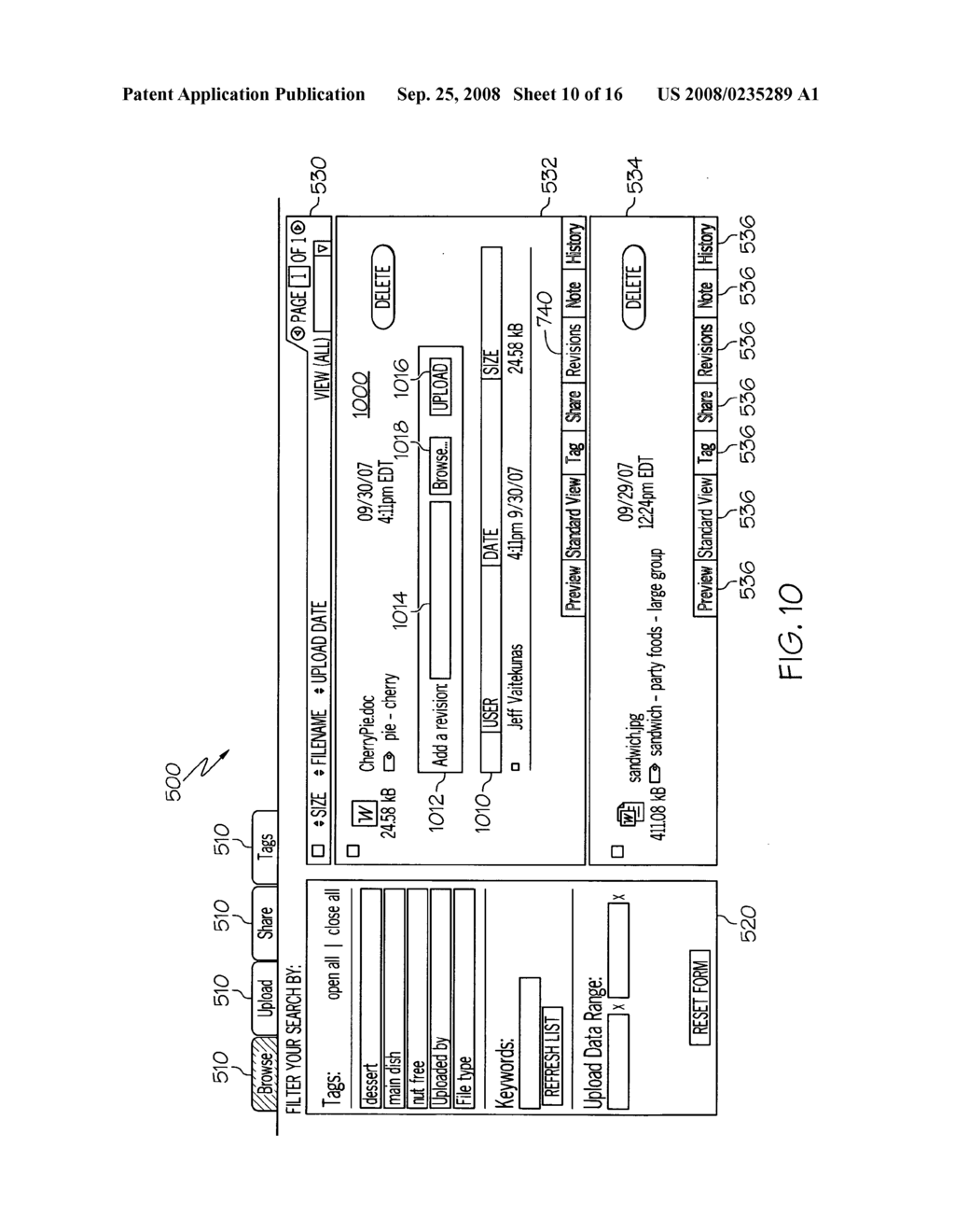 Method and device for managing unstructured data - diagram, schematic, and image 11
