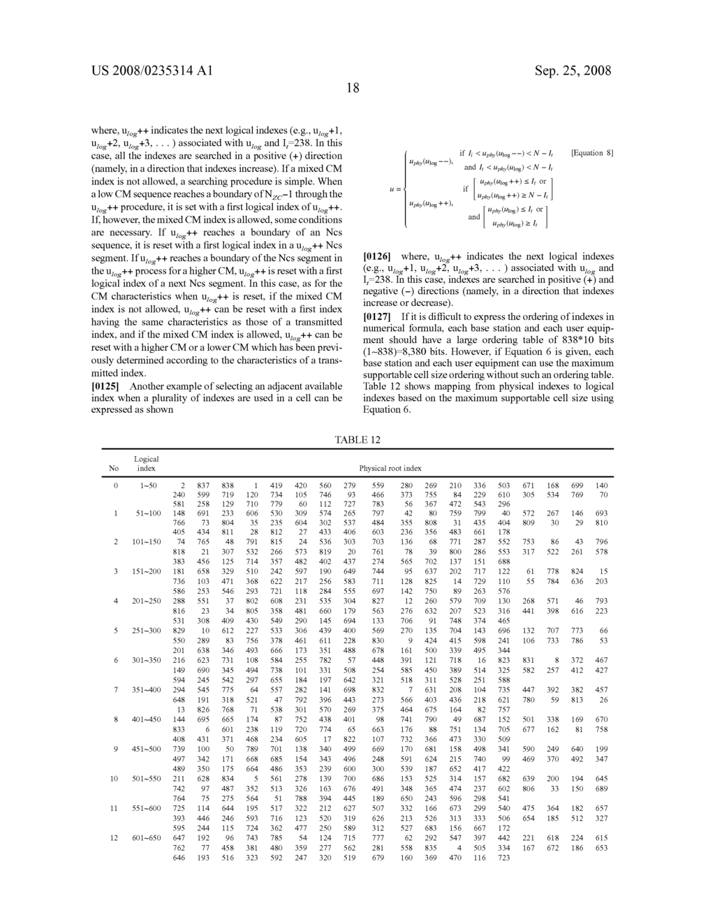 METHOD OF GENERATING RANDOM ACCESS PREAMBLES IN WIRELESS COMMUNICATION SYSTEM - diagram, schematic, and image 50