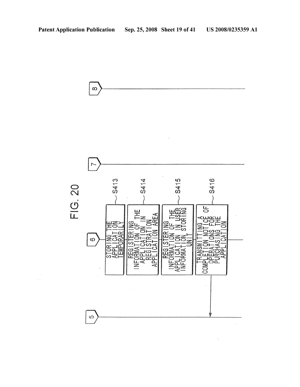 SYSTEM FOR MANAGING PROGRAM APPLICATIONS STORABLE IN A MOBILE TERMINAL - diagram, schematic, and image 20