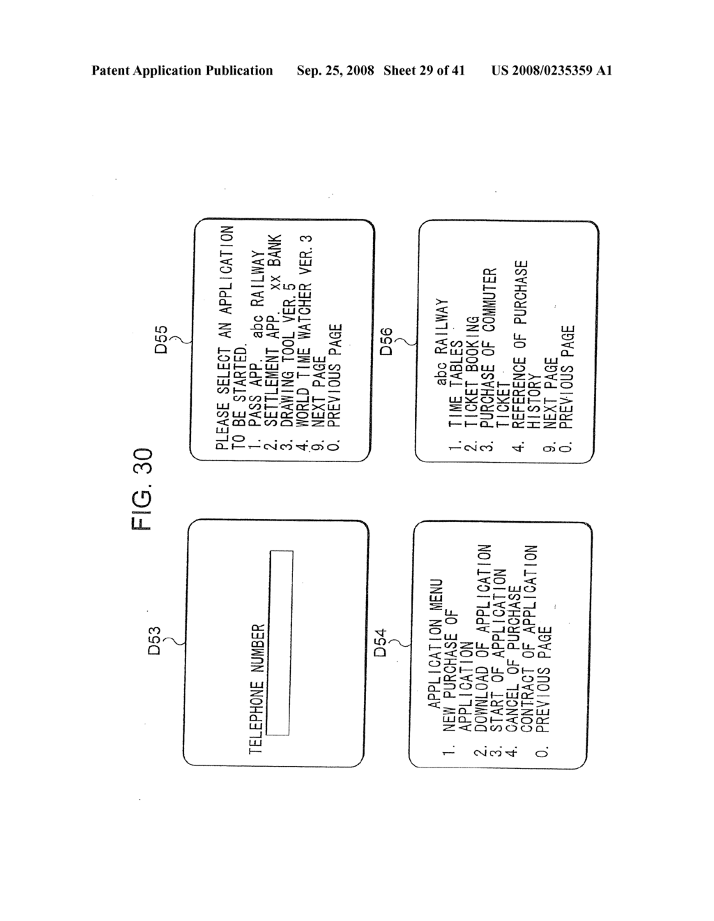 SYSTEM FOR MANAGING PROGRAM APPLICATIONS STORABLE IN A MOBILE TERMINAL - diagram, schematic, and image 30