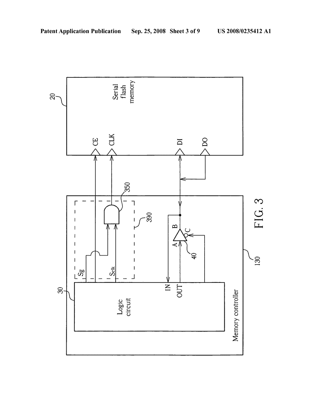 MEMORY CONTROLLER WITH BI-DIRECTIONAL BUFFER FOR ACHIEVING HIGH SPEED CAPABILITY AND RELATED METHOD THEREOF - diagram, schematic, and image 04
