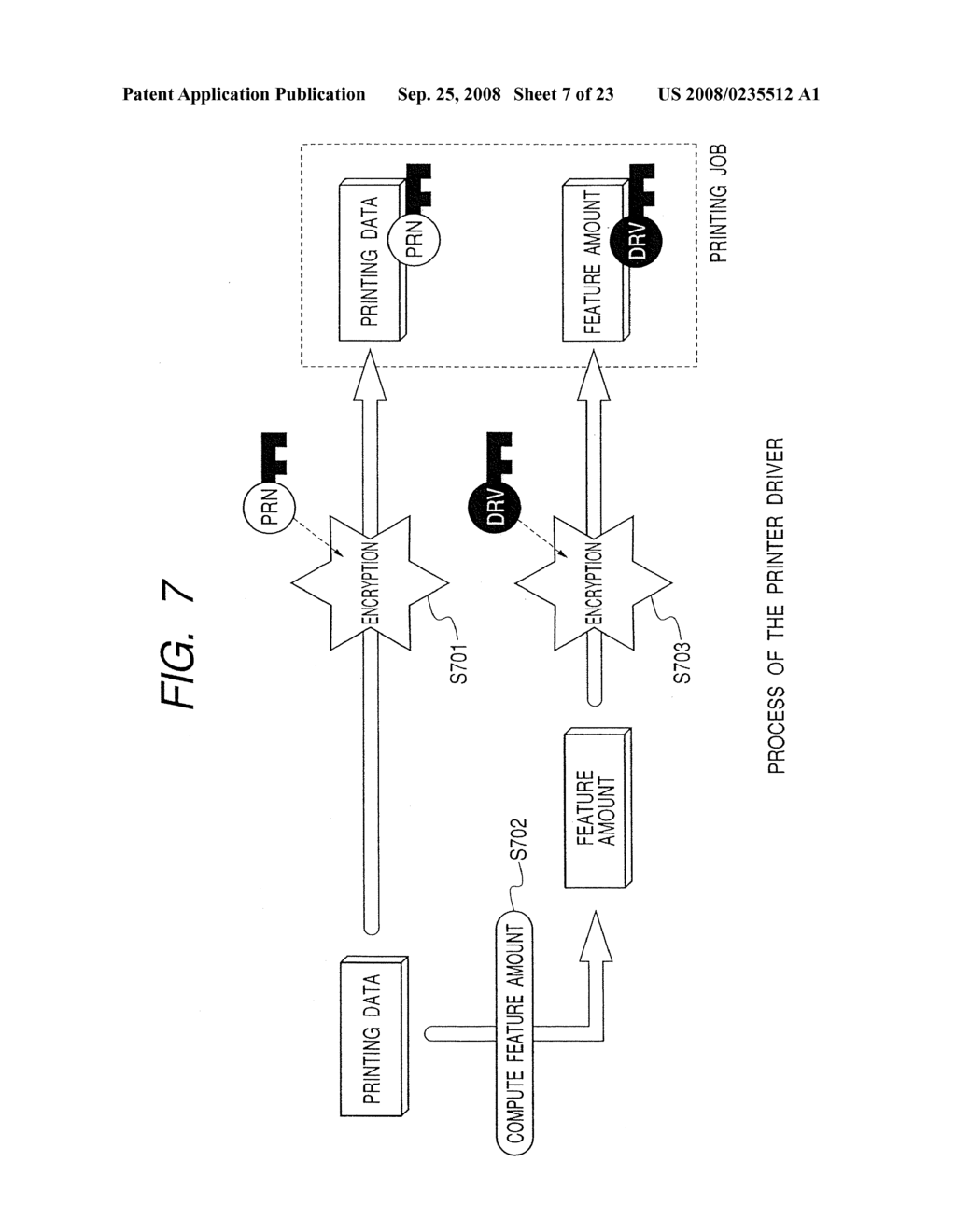 PRINT DATA COMMUNICATION WITH DATA ENCRYPTION AND DECRYPTION - diagram, schematic, and image 08