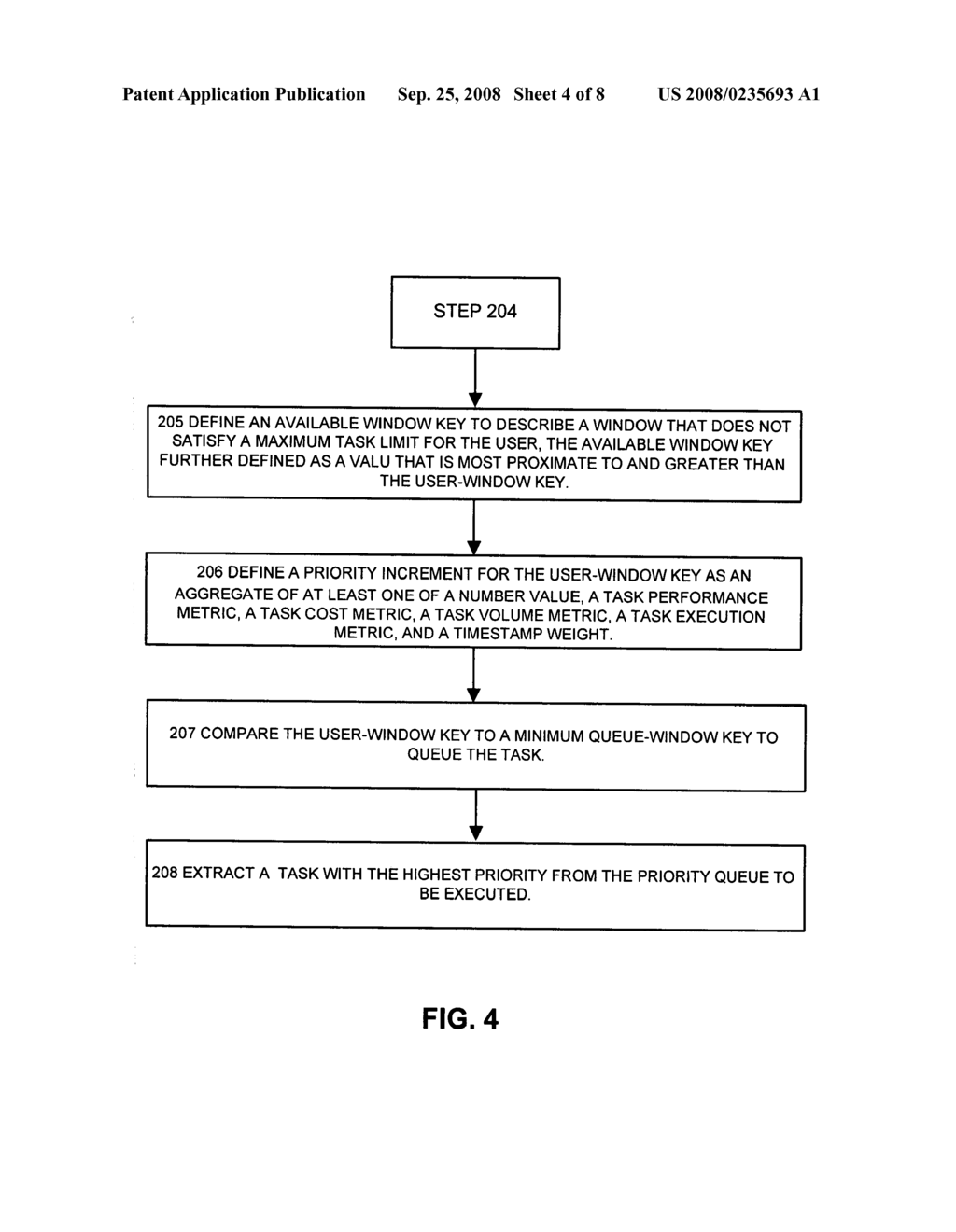 Methods and apparatus for window-based fair priority scheduling - diagram, schematic, and image 05