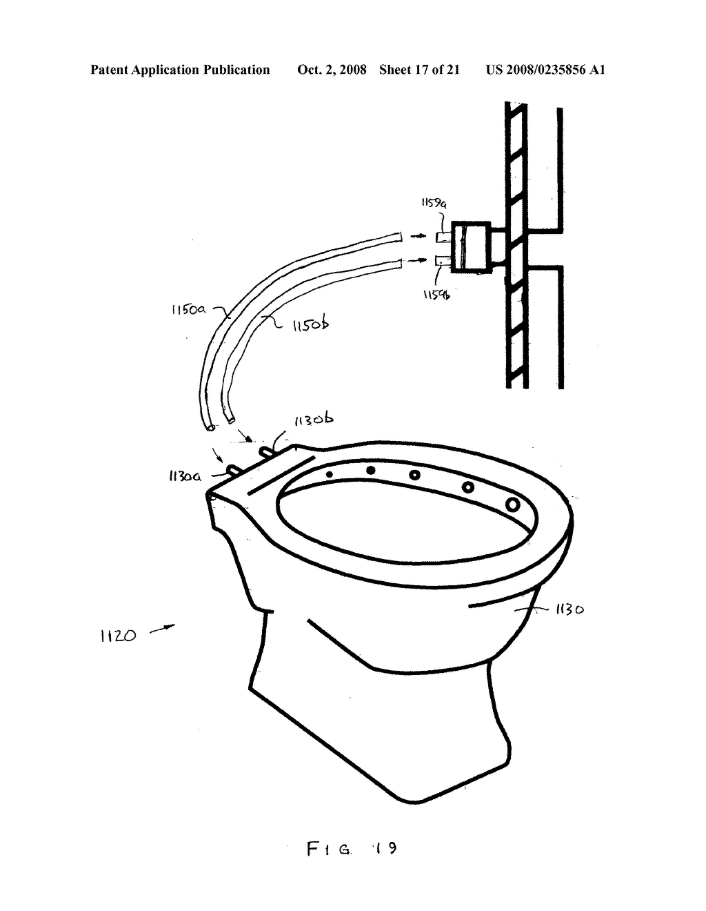 Bathroom odour elimination system - diagram, schematic, and image 18