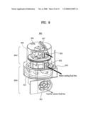 Dust receptacle and steam vaccum cleaner diagram and image