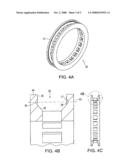 Gem setting having grooved channel walls and methods of setting gems diagram and image