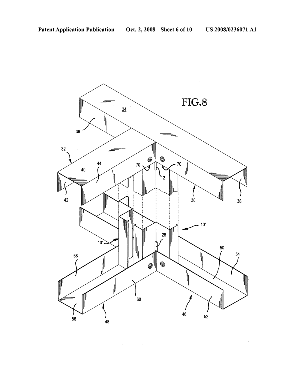 Sheet metal corner studs - diagram, schematic, and image 07