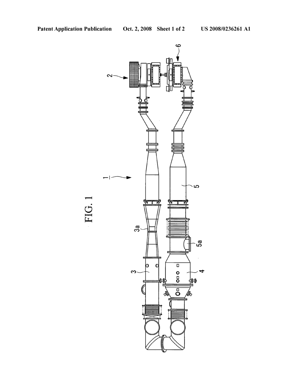 Power turbine test apparatus - diagram, schematic, and image 02