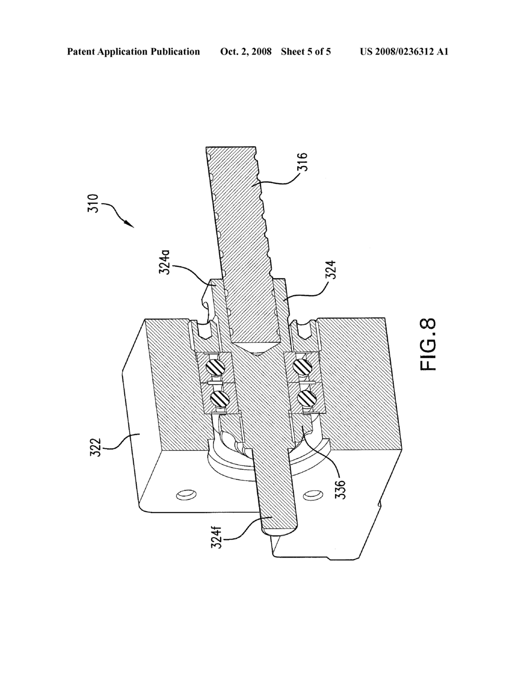 BEARING UNIT AND LINEAR UNIT EQUIPPED THEREWITH - diagram, schematic, and image 06