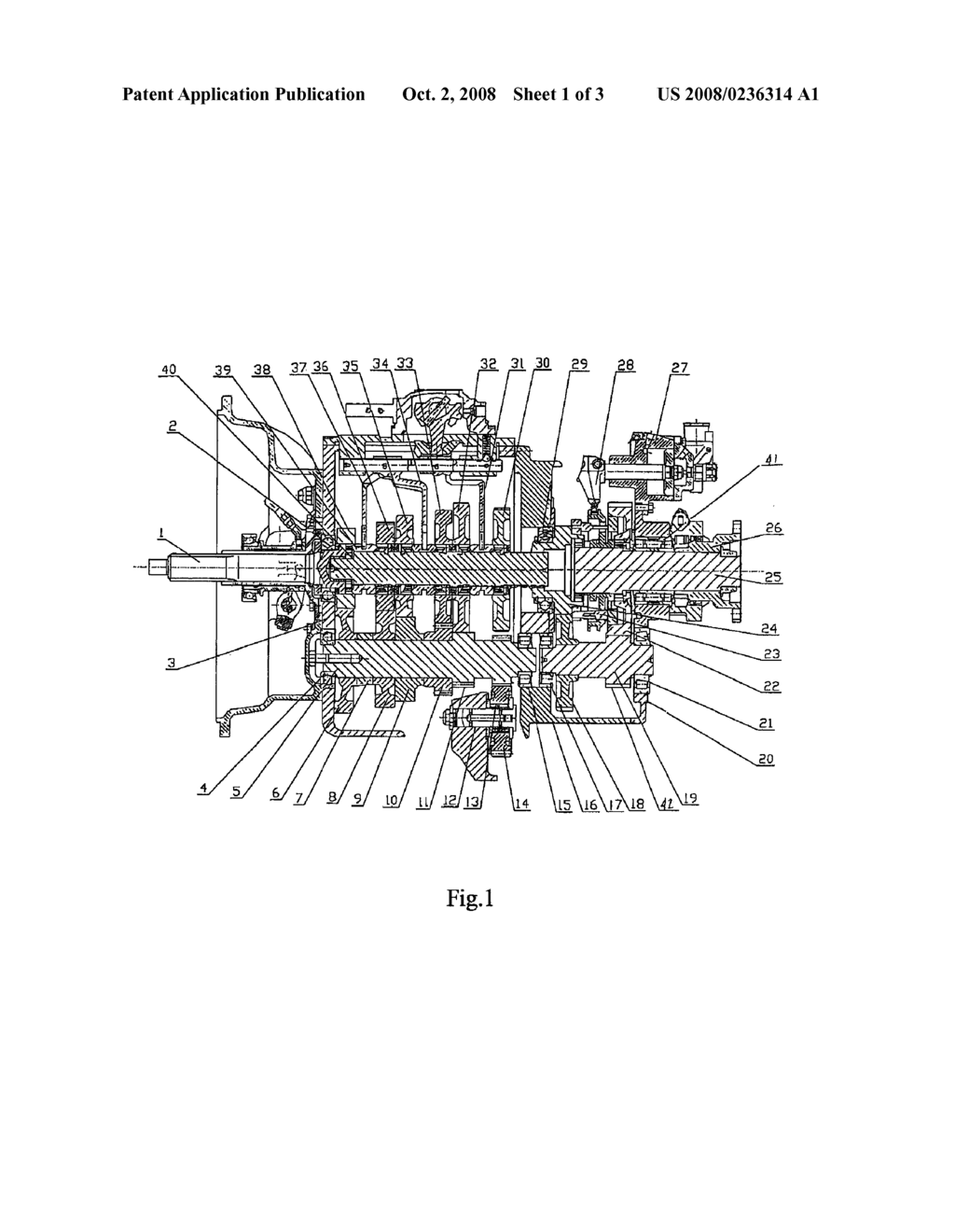 Multi-Speed Compound Vehicular Transmission Having an Auxiliary Section with Three Countershafts - diagram, schematic, and image 02