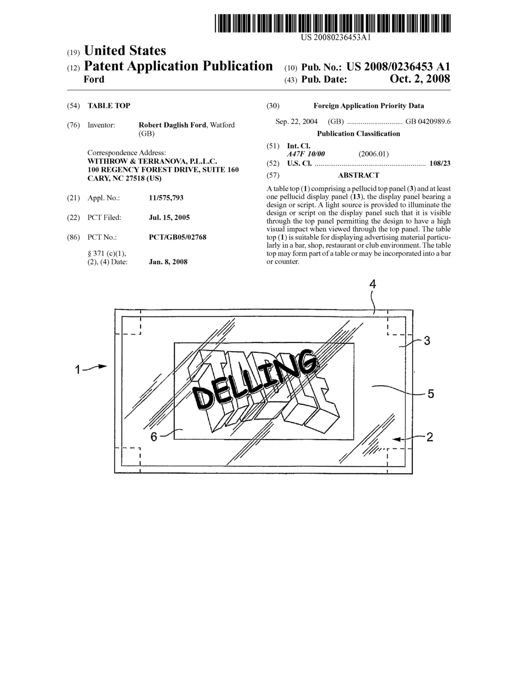 Table Top - diagram, schematic, and image 01