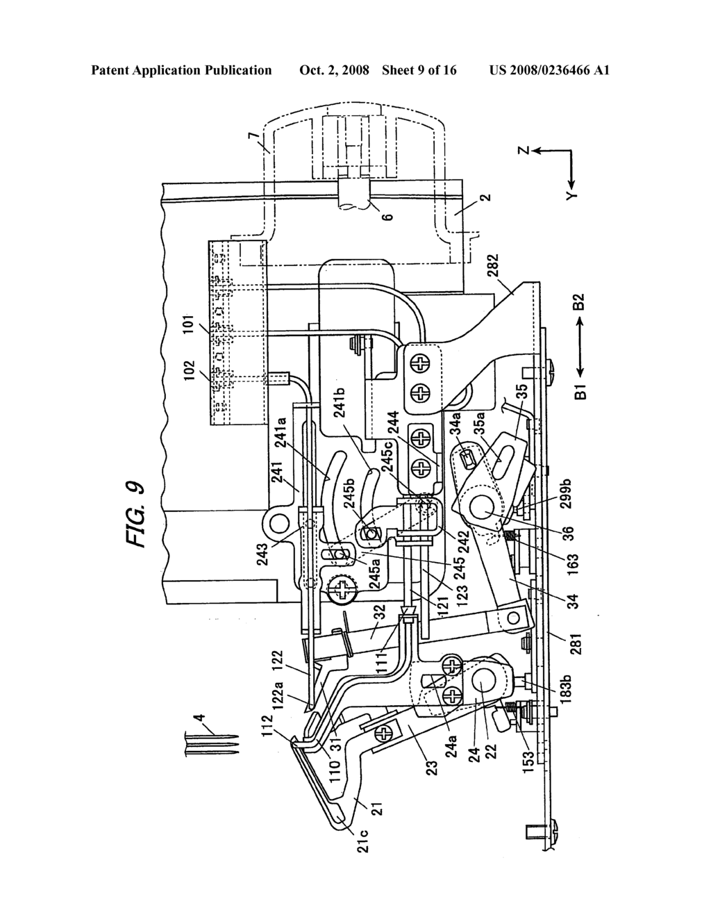 SEWING MACHINE - diagram, schematic, and image 10